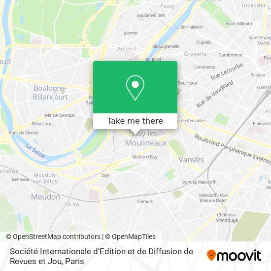 Mapa Société Internationale d'Edition et de Diffusion de Revues et Jou