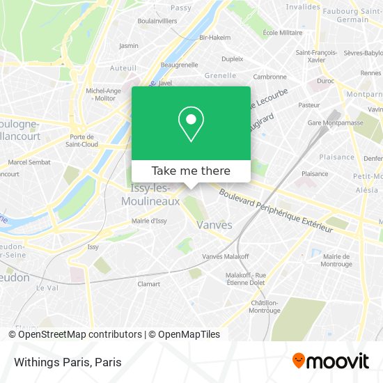 Withings Paris map