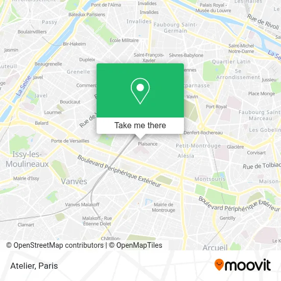 Atelier map