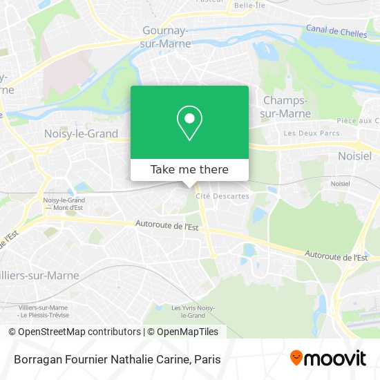 Borragan Fournier Nathalie Carine map