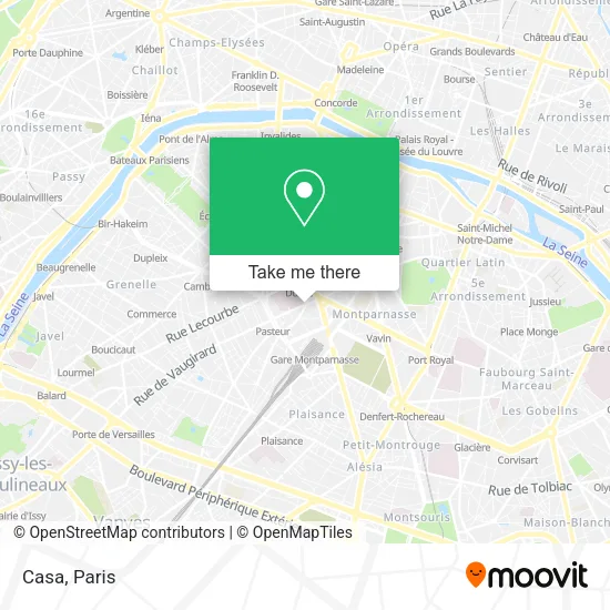 Casa map