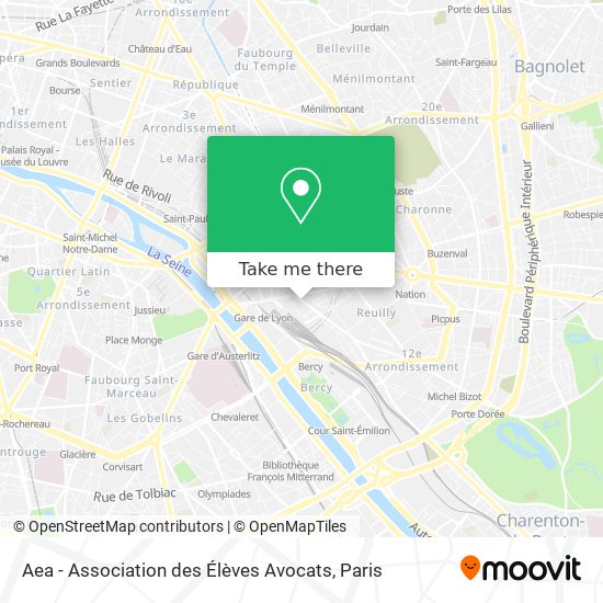 Mapa Aea - Association des Élèves Avocats