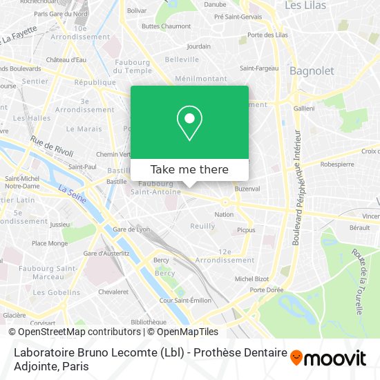 Laboratoire Bruno Lecomte (Lbl) - Prothèse Dentaire Adjointe map