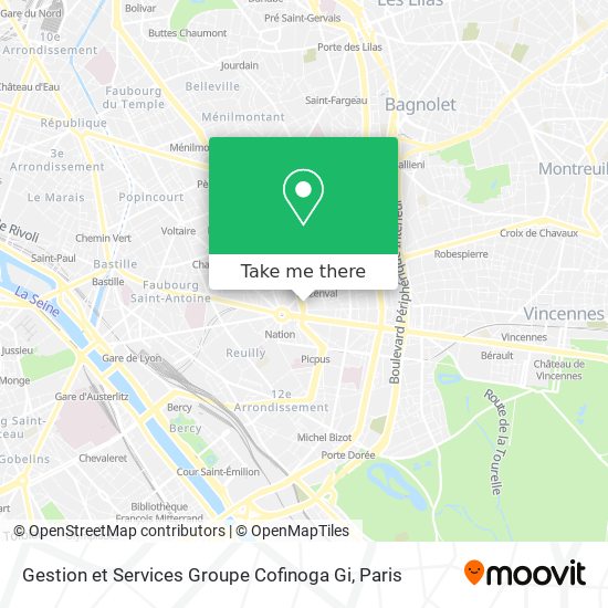 Mapa Gestion et Services Groupe Cofinoga Gi