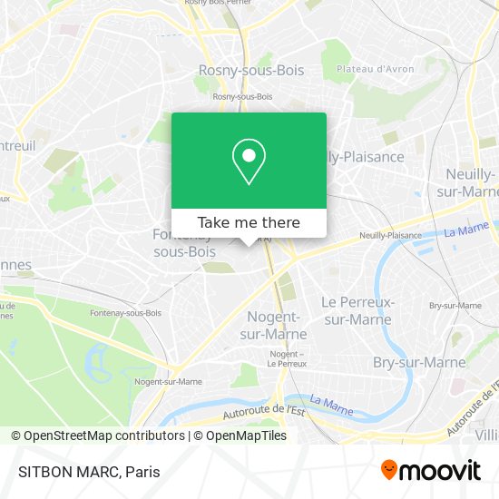 Mapa SITBON MARC