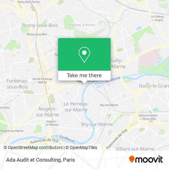 Ada Audit et Consulting map