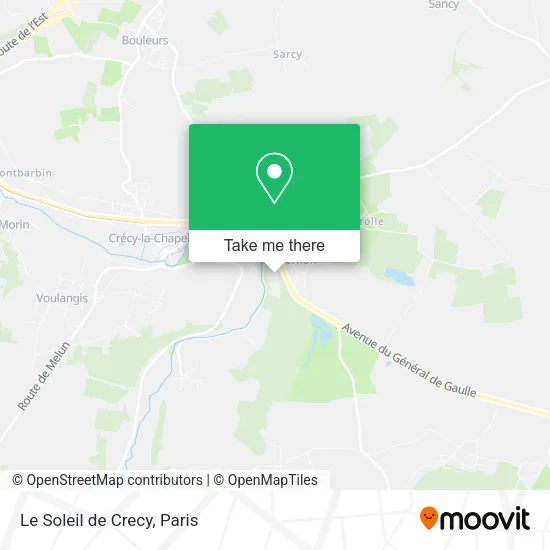 Le Soleil de Crecy map