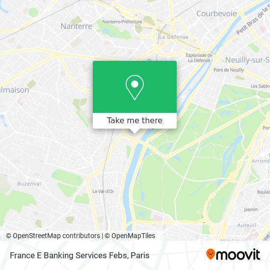 France E Banking Services Febs map