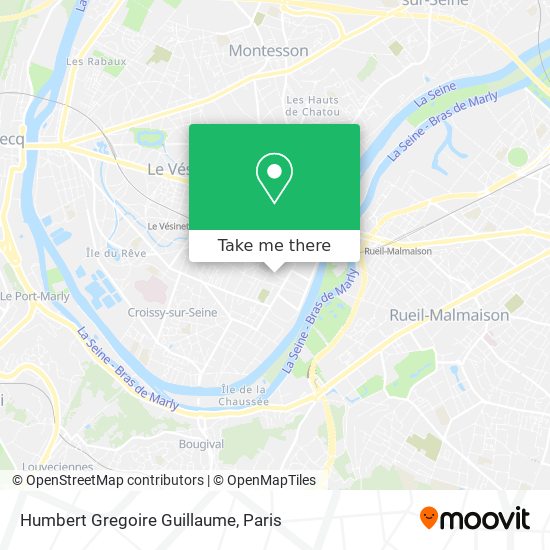 Mapa Humbert Gregoire Guillaume