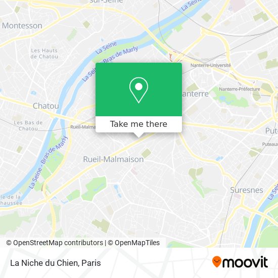 La Niche du Chien map