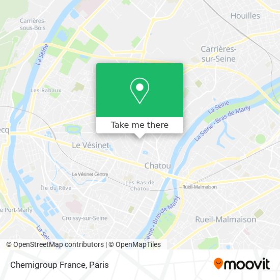 Mapa Chemigroup France