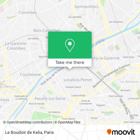 Le Boudoir de Kelia map