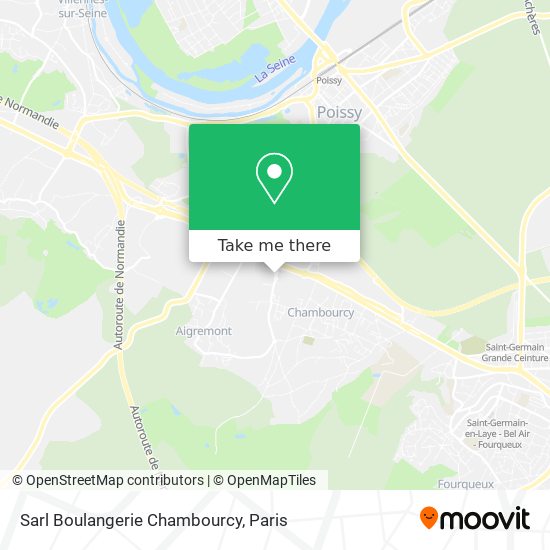 Mapa Sarl Boulangerie Chambourcy