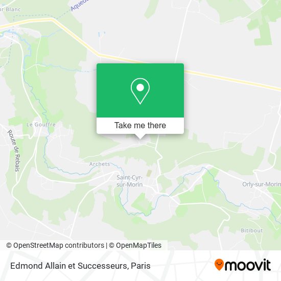 Edmond Allain et Successeurs map