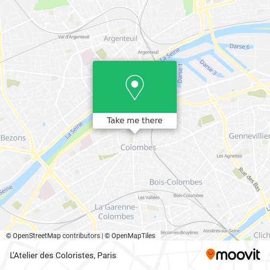 L'Atelier des Coloristes map