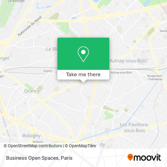 Business Open Spaces map