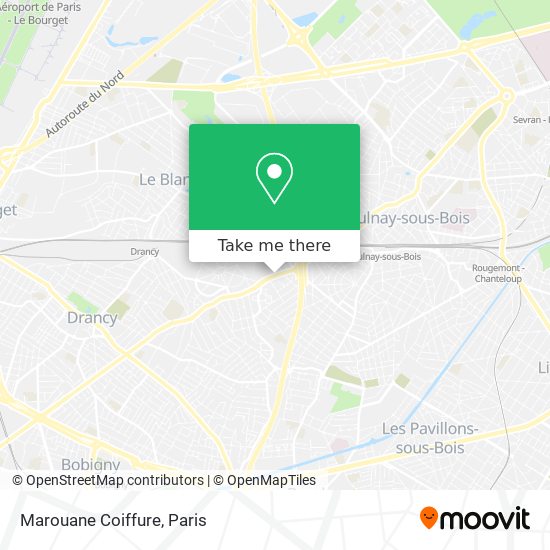 Marouane Coiffure map