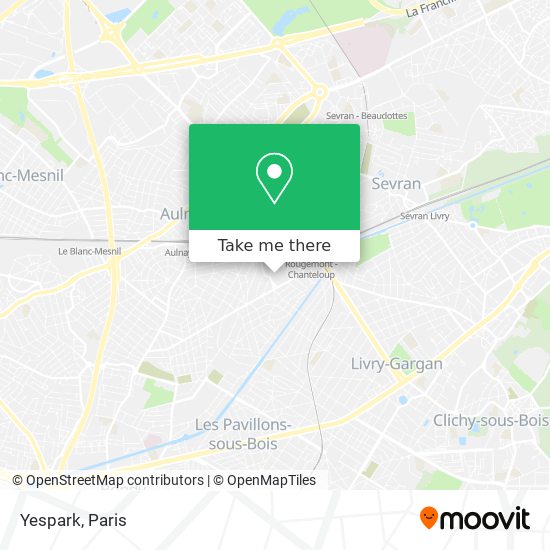 Yespark map