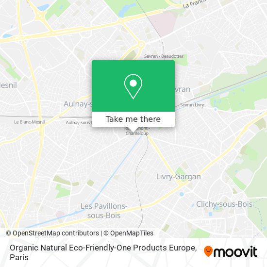 Organic Natural Eco-Friendly-One Products Europe map