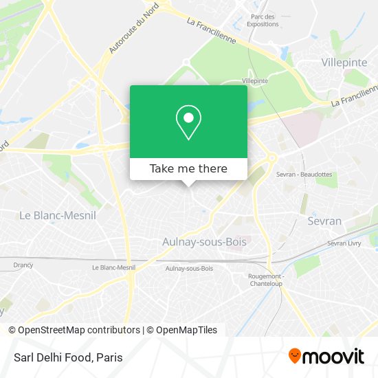 Sarl Delhi Food map