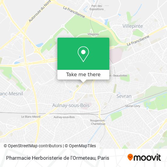 Pharmacie Herboristerie de l'Ormeteau map