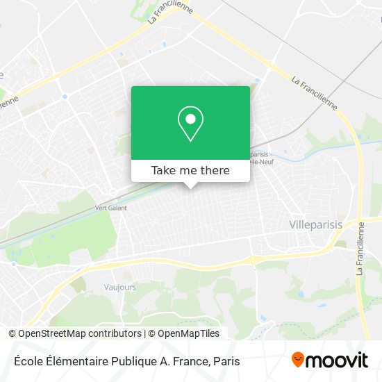 École Élémentaire Publique A. France map