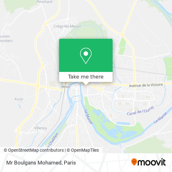 Mr Boulgans Mohamed map