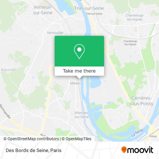 Des Bords de Seine map