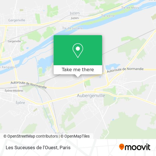 Les Suceuses de l'Ouest map