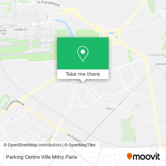 Parking Centre Ville Mitry map