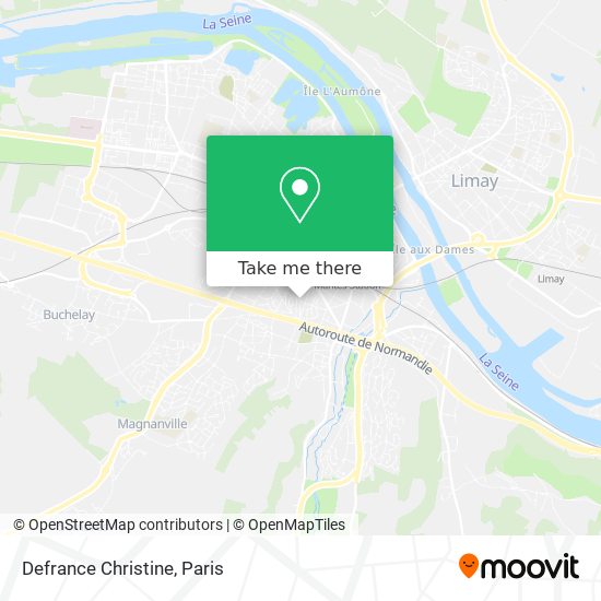 Mapa Defrance Christine