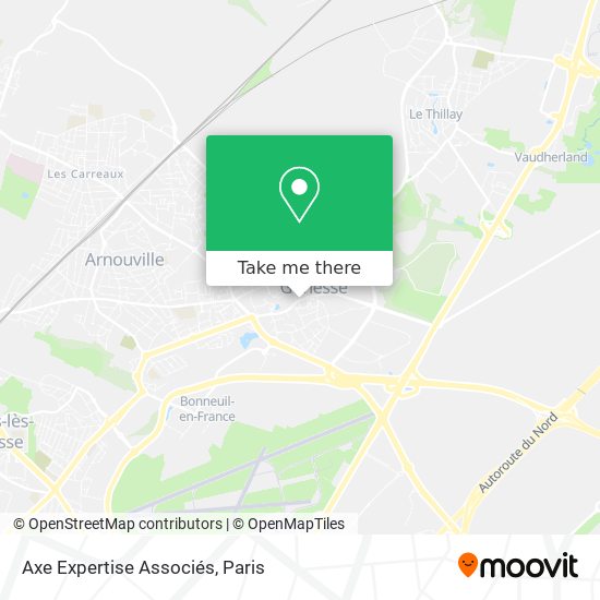 Axe Expertise Associés map