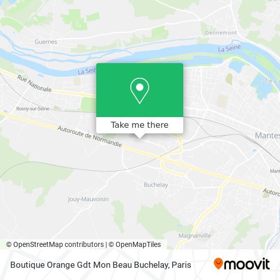 Boutique Orange Gdt Mon Beau Buchelay map