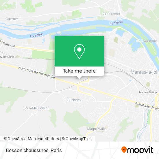 Besson chaussures map