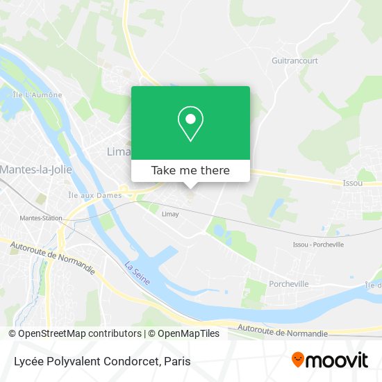 Mapa Lycée Polyvalent Condorcet