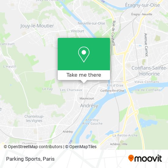 Parking Sports map