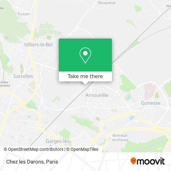 Chez les Darons map