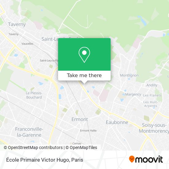 Mapa École Primaire Victor Hugo