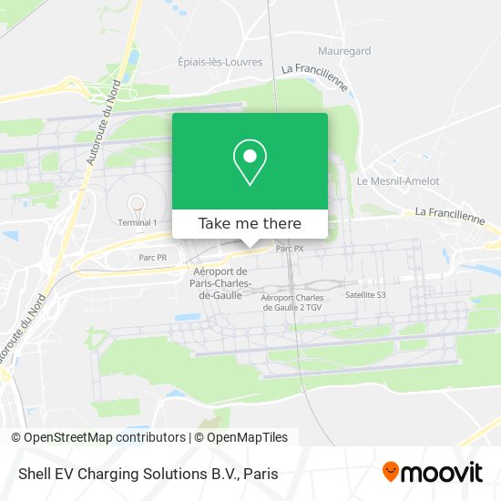 Shell EV Charging Solutions B.V. map