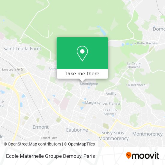 Ecole Maternelle Groupe Demouy map