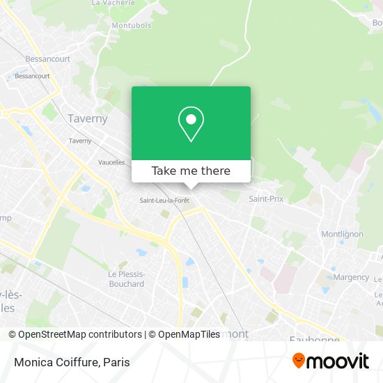 Monica Coiffure map