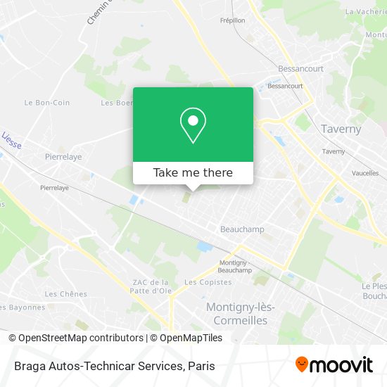 Braga Autos-Technicar Services map