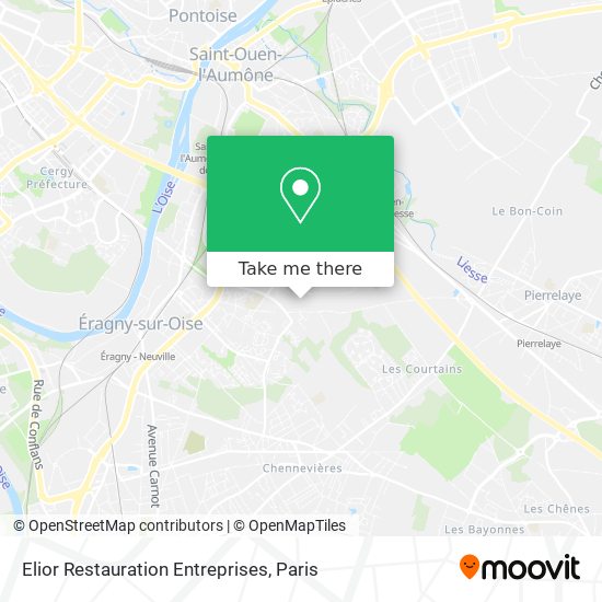 Elior Restauration Entreprises map