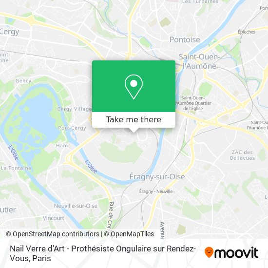 Nail Verre d'Art - Prothésiste Ongulaire sur Rendez-Vous map