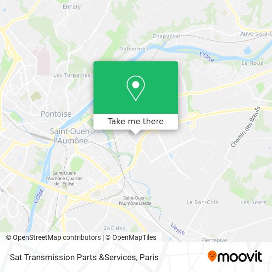 Sat Transmission Parts &Services map