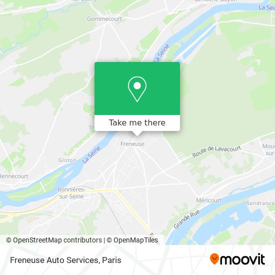Freneuse Auto Services map