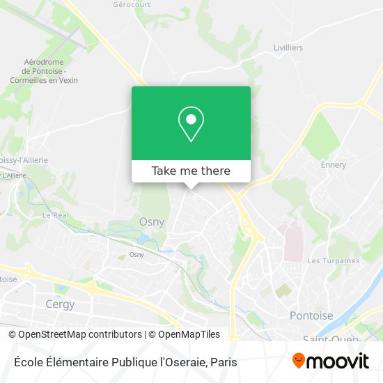 École Élémentaire Publique l'Oseraie map