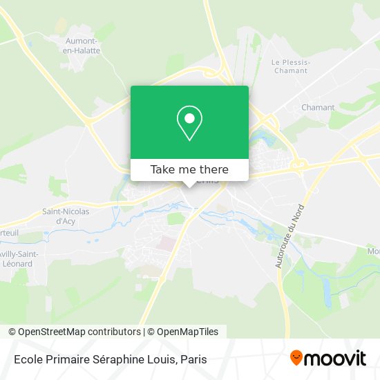 Mapa Ecole Primaire Séraphine Louis