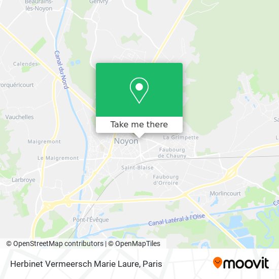 Herbinet Vermeersch Marie Laure map