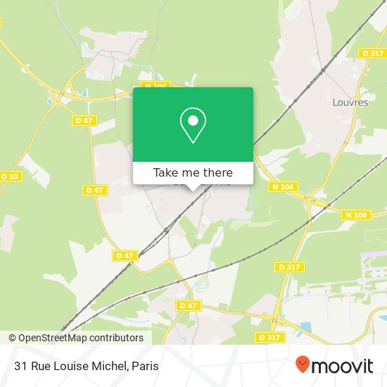 31 Rue Louise Michel map